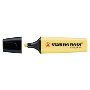 Zakreślacz Stabilo Boss Żółty pastelowy